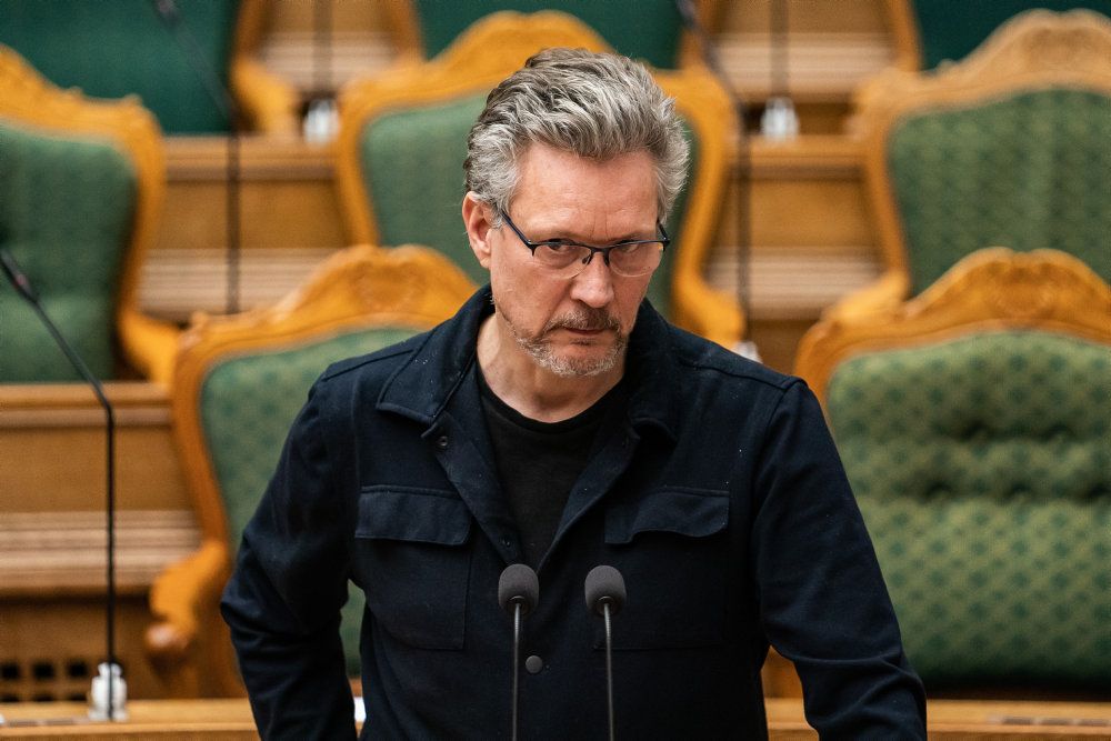Torsten Gejl (Å) til spørgetime i folketingssalen på Christiansborg, onsdag den 3. februar 2021.