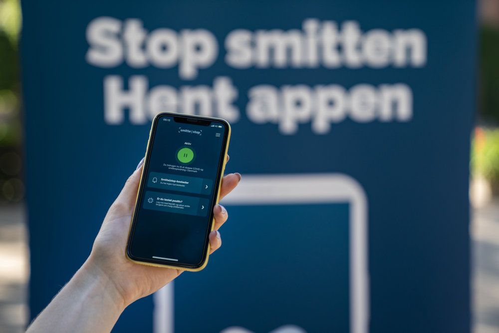 Nu er det muligt at melde sig smittet via smittestopsappen, hvis man er blevet testet positiv hos en af de private udbydere af lyntest. (Arkivfoto).