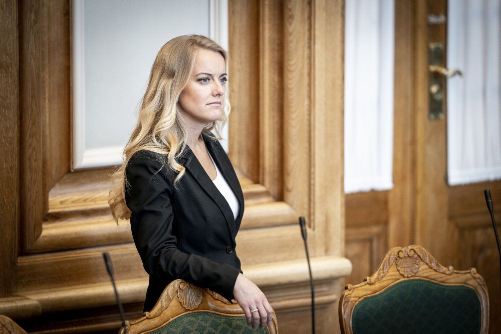 Nye Borgerlige med Pernille Vermund i spidsen har nu 15.269 medlemmer. Dermed er partiet medlemsmæssigt Folketingets tredjestørste efter Socialdemokratiet og Venstre. (Arkivfoto)