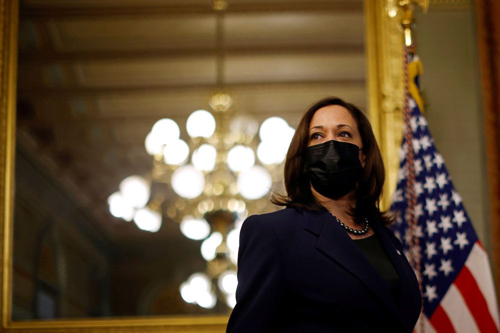 Kamala Harris er den første kvindelige amerikanske vicepræsident. (Arkivfoto)