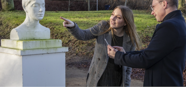 Gå en tur på 3,5 kilometer i Aalborg og bliv overrasket over de kunstværker, som findes undervejs.