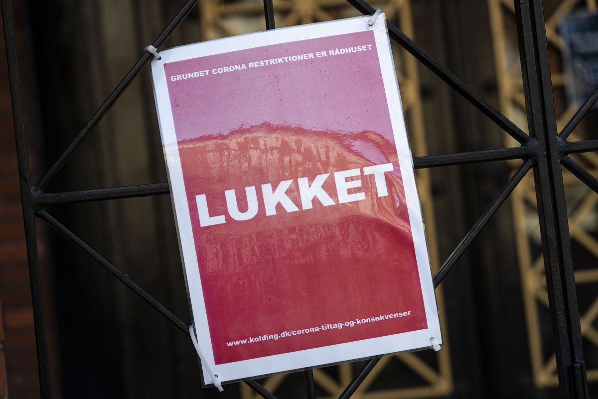 Lokale nedlukninger - som her i Kolding i februar - kan nu iværksættes hurtigere.