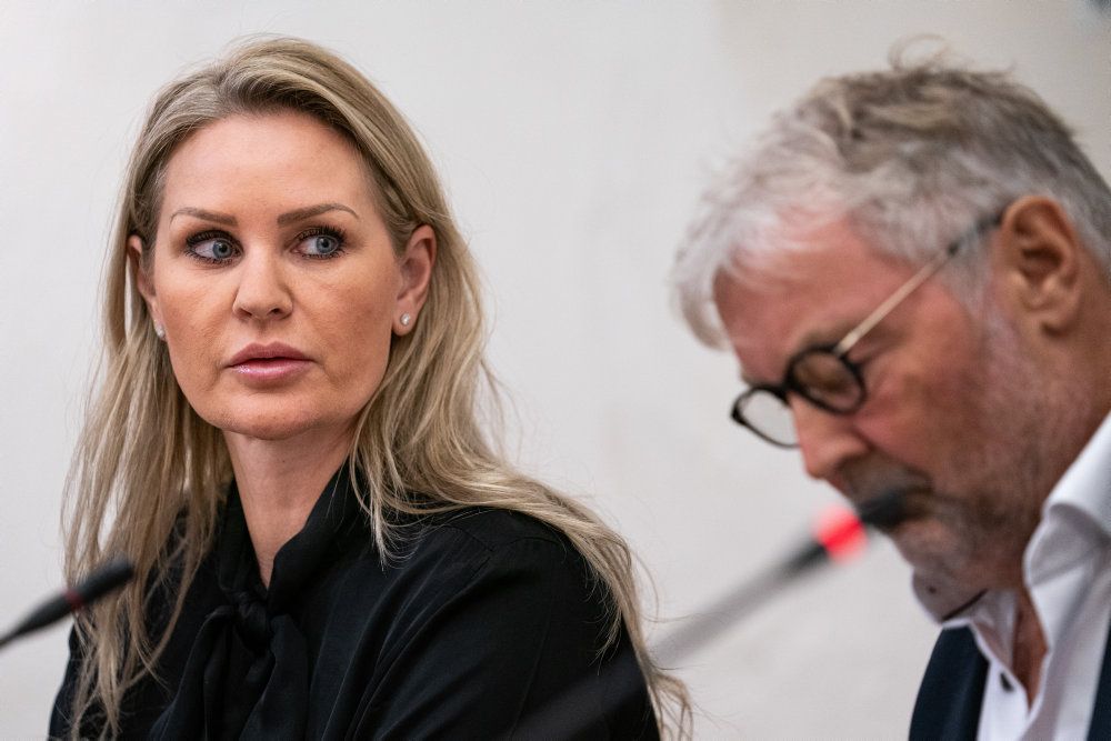 Statsrevisoren Britt Bager (V) til pressemøde i Provianthuset i København, fredag den 6. december 2019. Pressemødet omhandler Beretning om sikring af grundvandet mod pesticider og Beretning om indkøb hos Forsvarsministeriets Ejendomsstyrelse. (Foto: Niels Christian Vilmann/Ritzau Scanpix)