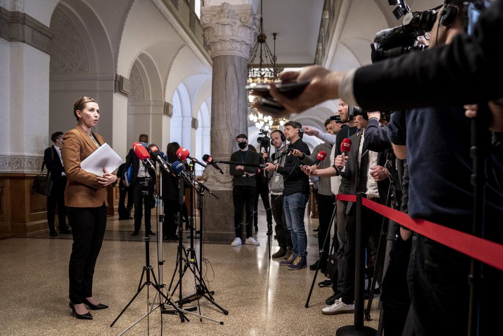 Sagen om børn med dansk tilknytning i syriske lejre presser i øjeblikket statsminister Mette Frederiksen (S) og regeringen. (Arkivfoto)