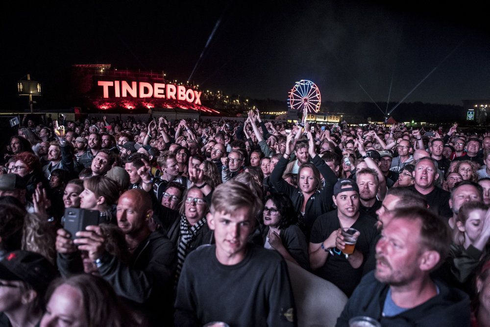 Blandt andet musikfestivalen Tinderbox risikerer ikke at blive til noget i år. Det tror Brian Nielsen, der er direktør for festivalen. (Arkivfoto)