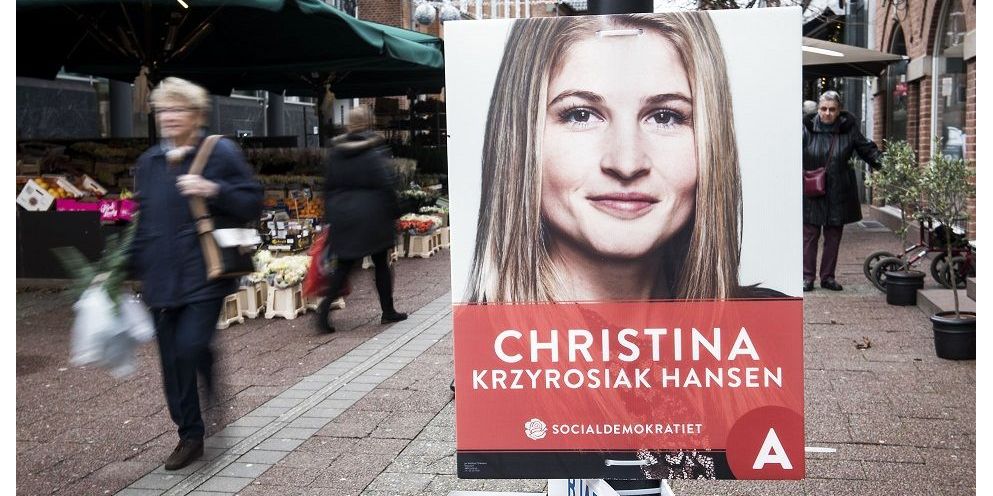 Ved KV17 blev Christina Krzyrosiak Hansen Danmarks yngste borgmester nogensinde. en dansk socialdemokratisk lokalpolitiker i Holbæk Kommune. Hun har siddet i Holbæks kommunalbestyrelse siden 2013. (Arkiv)