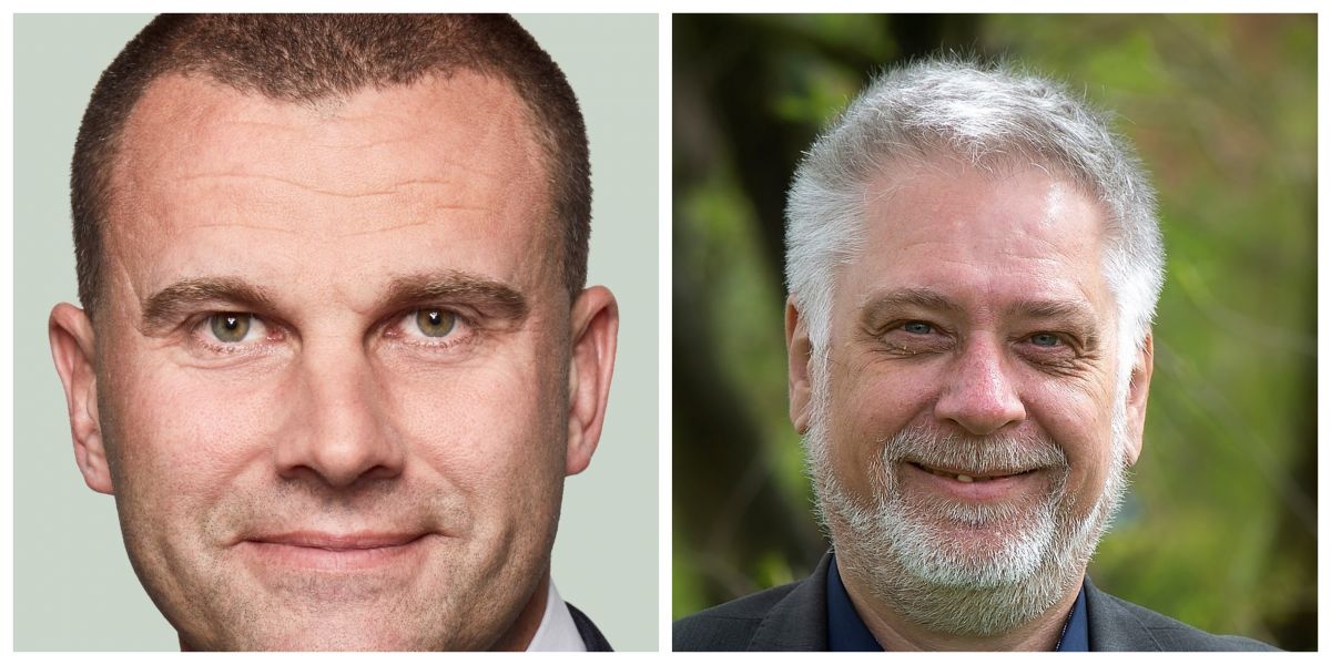 De to socialdemokratiske borgmestre Bo Hansen (til venstre) og Hans Stavnsager siger, at de helt bevidst satser meget på at gøre deres områder til kulturkommuner.
