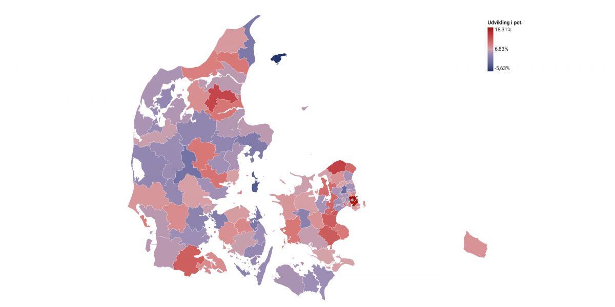 Her Er Udterne Til Førtidspension Steget Mest Nb Kommune 