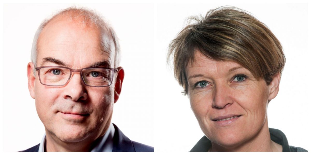 Børne- og ungdomsborgmester Jesper Christensen (S), København, og udvalgsformand Diana Mose Olsen (SF), Esbjerg, kritiserer ministerbeslutning om at fastholde nationale test i coronatiden.