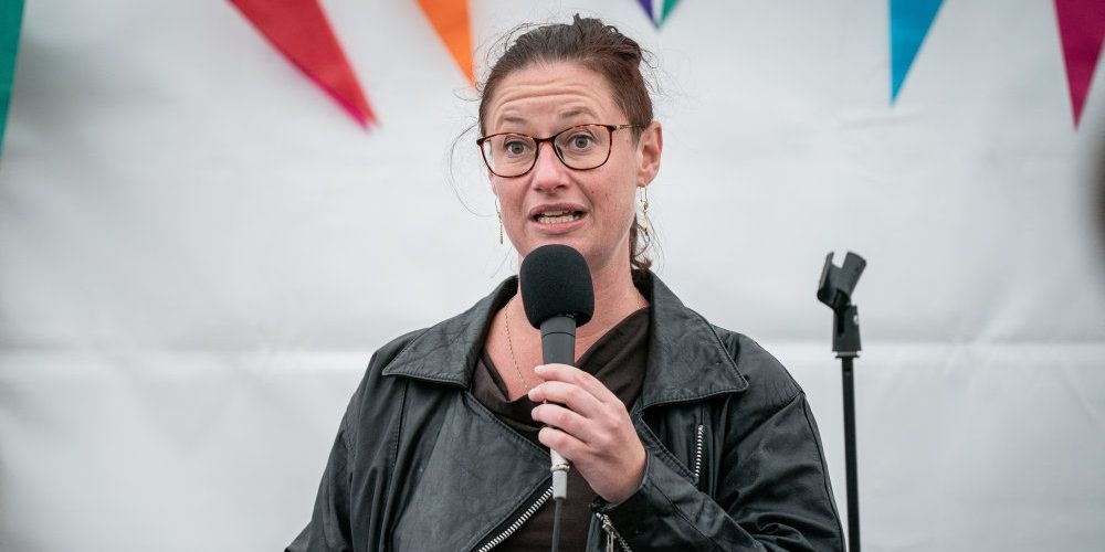 Med bilfrie søndage kan vi vise københavnerne, hvad byrummet også kan bruges til, når bilerne forvises, lyder det fra Ninna Hedeager Olsen. (Arkiv)