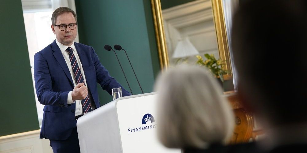 Finansminister Nicolai Wammen (S) ser positivt på fremtiden for dansk økonomi efter en yderst presset periode med coronaudfordringer. - 