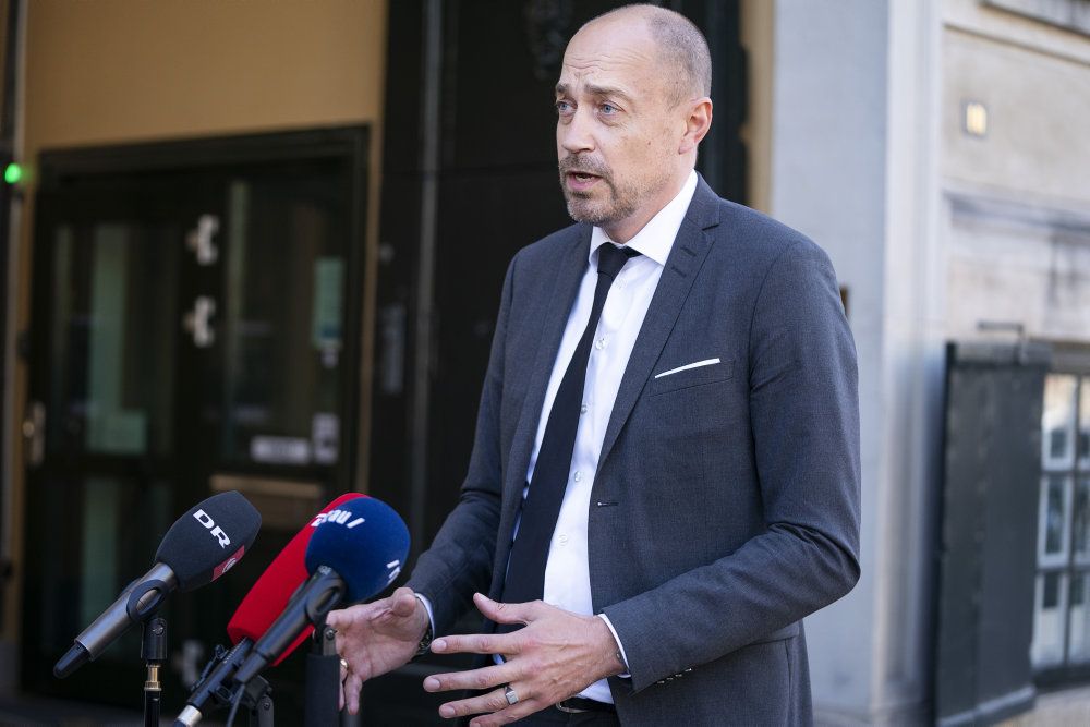 Kontakttallet er i denne uge opgjort til 1,1, oplyser Magnus Heunicke. (Arkivfoto)