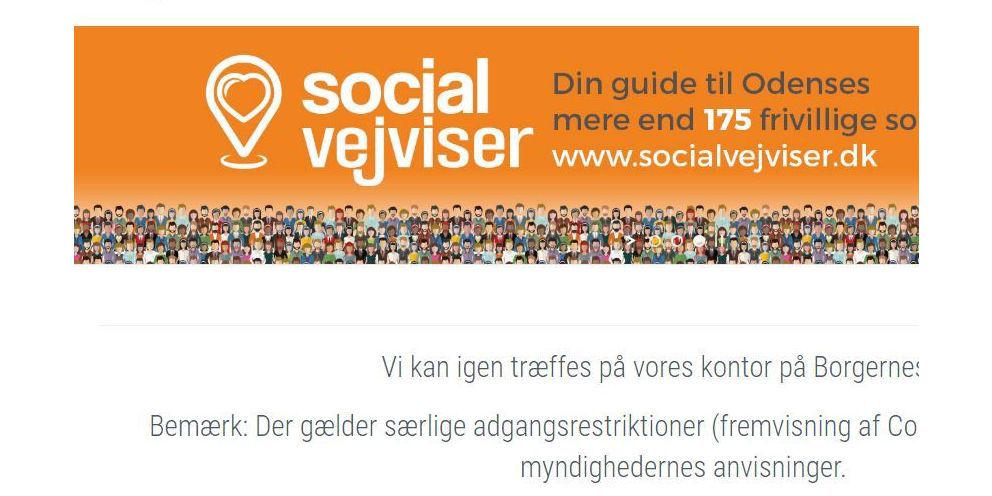 Frivilligcenter Odense er en frivillig forening, der arbejder for at støtte, fremme og synliggøre det frivillige sociale arbejde i Odense.