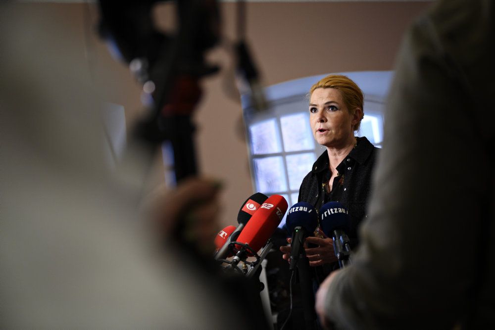 Et bredt flertal i Folketinget har tirsdag sagt nej til Inger Støjbergs lovforslag om, at det skulle være muligt at tv-transmittere fra den kommende rigsretssag mod hende. (Arkivfoto)