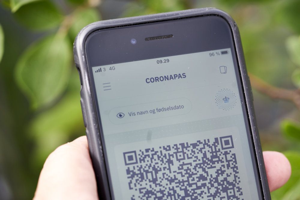 Coronapasappen oplever fredag problemer, oplyser Sundhedsdatastyrelsen. (Arkivfoto)