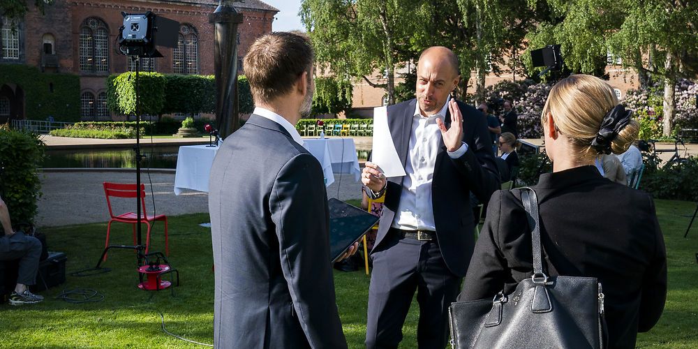 Humøret var højt hos Sundhedsminister Magnus Heunicke (S), Danske Regioners formand Stephanie Lose og KL-formand Jacob Bundgaard fredag morgen, da de præsenterede rammerne for 21 nye sundhedsklynger.