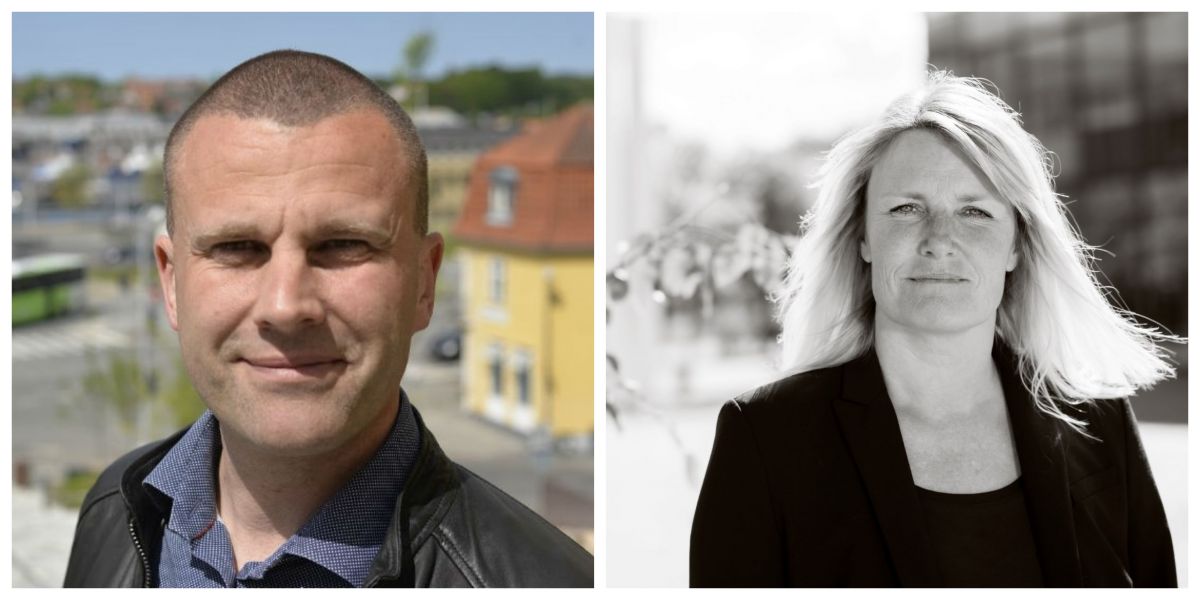 De socialdemokratiske borgmestre Bo Hansen og Birgit S. Hansen kan glæde sig til at få attraktive statslige arbejdspladser.