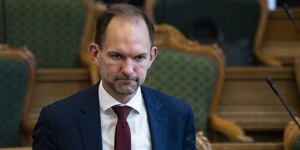 Jeppe Bruus (S) under Folketingets afslutningsdebat i Folketingssalen, onsdag 2. juni 2021. - 