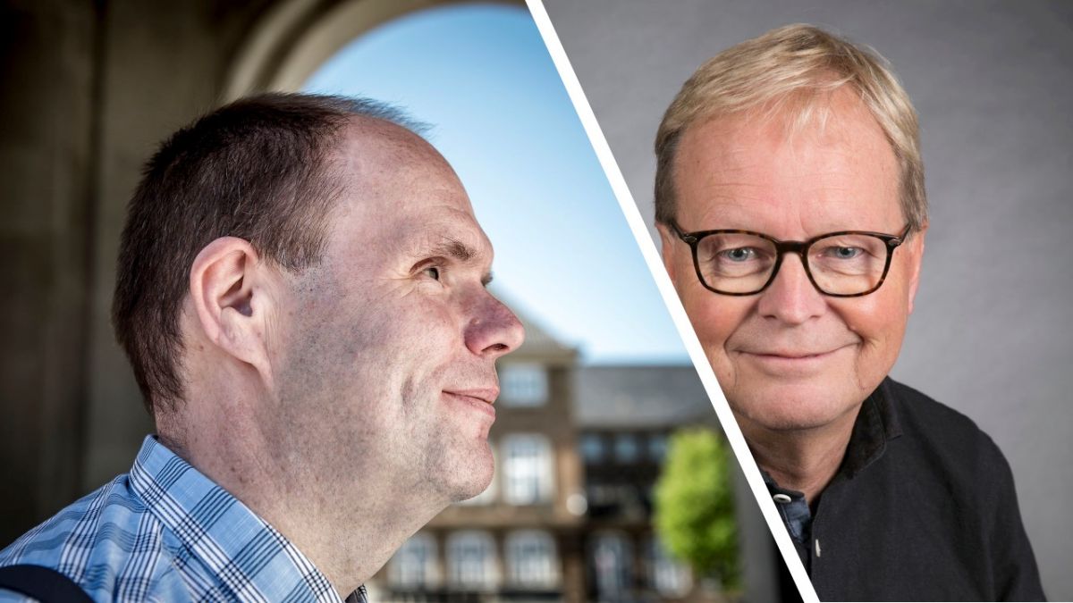 Formanden for DH, Thorkild Olesen (tv) og formanden for KL`s socialudvalg Ulrik Wilbek, uddyber i et interview med med OPS-Indsigt, hvor langt de to parter er fra hinanden, efter Økonomiaftalen.