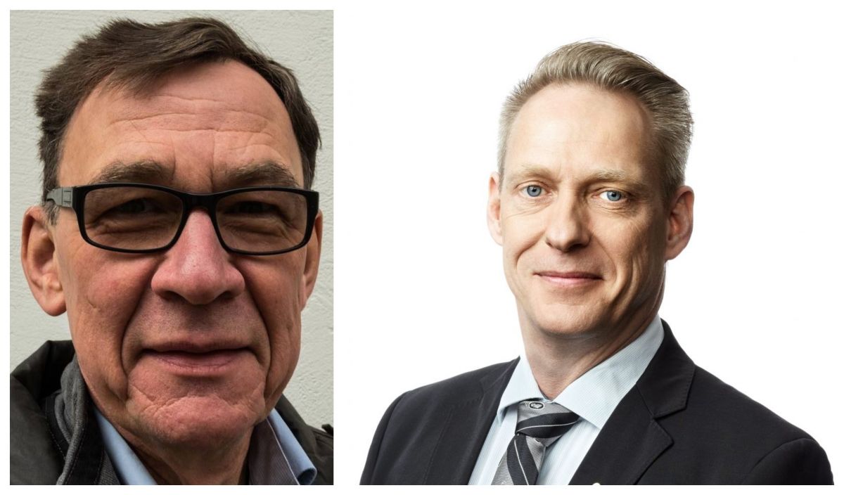 De er gået i protest fra Liberal Alliance. Nu tidligere lokalformand i Vejen, Alvin Lykke (t.v.), og byrådsmedlem Martin Boye.