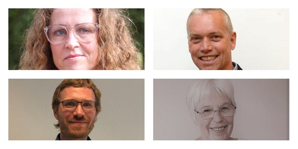 Fire chefer og ledere giver bud på, hvorfor netop deres kommune nu har den laveste ledighed siden finanskrisen. Det er Dorte Hamrum, arbejdsmarkedschef i Skive; Hans Christian Knudsen, beskæftigelseschef i Hedensted; Kristjan Gundsø Jensen, jobcenterchef i Helsingør; Inger Thorø Pedersen, afdelingsleder i jobcentret i Faaborg Midtfyn.