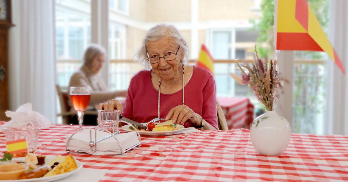 Gerda husker tilbage til, da hun boede ca. 10 år i Spanien.