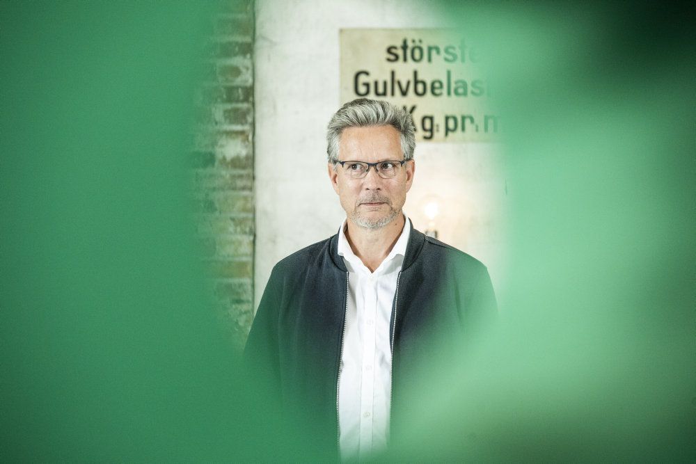 Torsten Gejl siger på pressemødet ved Alternativets sommerruppemøde, at han vil have støttepartierne til at presse regeringen til at afsætte flere penge til klimaet på finansloven for 2022, når den skal forhandles i den kommende tid.