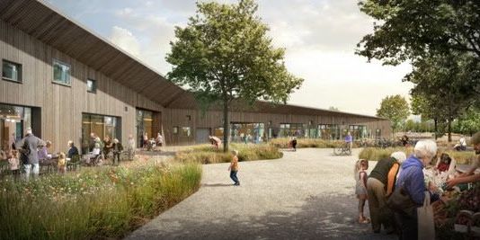 I Vejle Kommune kunne man 1. september glæde sig over, at man trods national bygge-opbremsning i kommunerne kunne tage første spadestik til et nyt plejecenter og daginstitution - 'Kong Gauers Gård'.