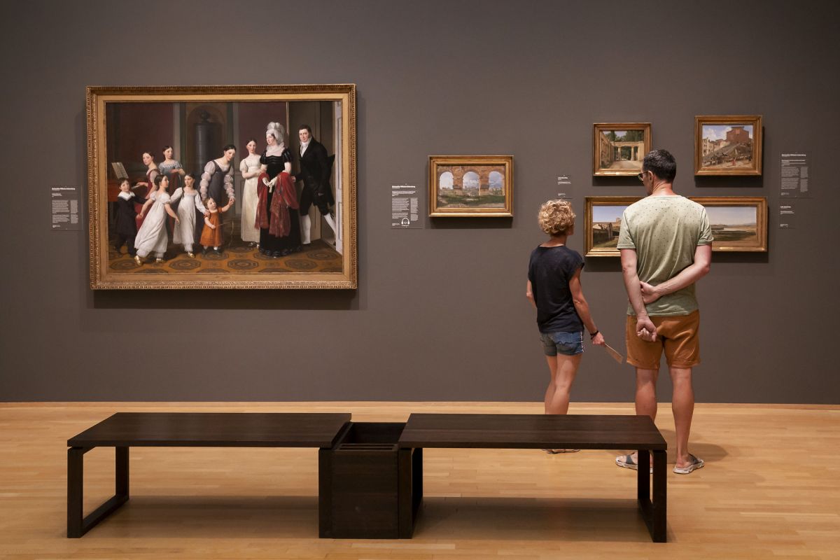 Beboere i hovedstads og storbykommuner besøger oftere kulturinstitutioner som museer. Her er det Statens Museum for Kunst i København.