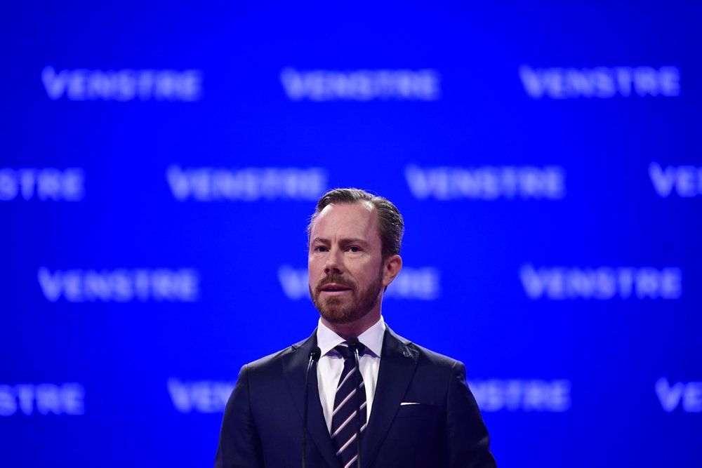 Venstres formand, Jakob Ellemann-Jensen, giver i sin landsmødetale danskerne et "frihedsløfte".