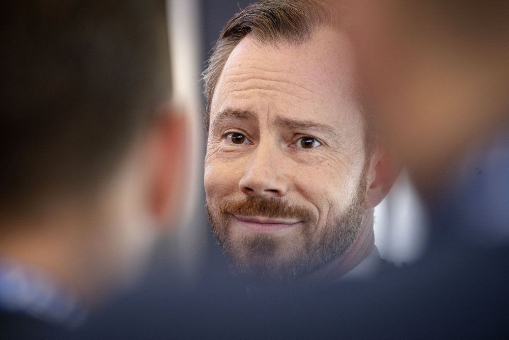 Venstres formand, Jakob Ellemann-Jensen, mener, at han endelig har fundet ind i rollen som formand for Venstre.