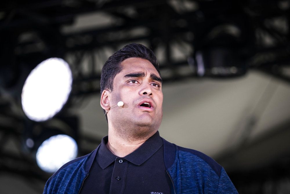 Sikandar Siddique har på halvandet år ført Frie Grønne frem til en position, hvor partiet er opstillingsberettiget til næste folketingsvalg. (Arkivfoto)