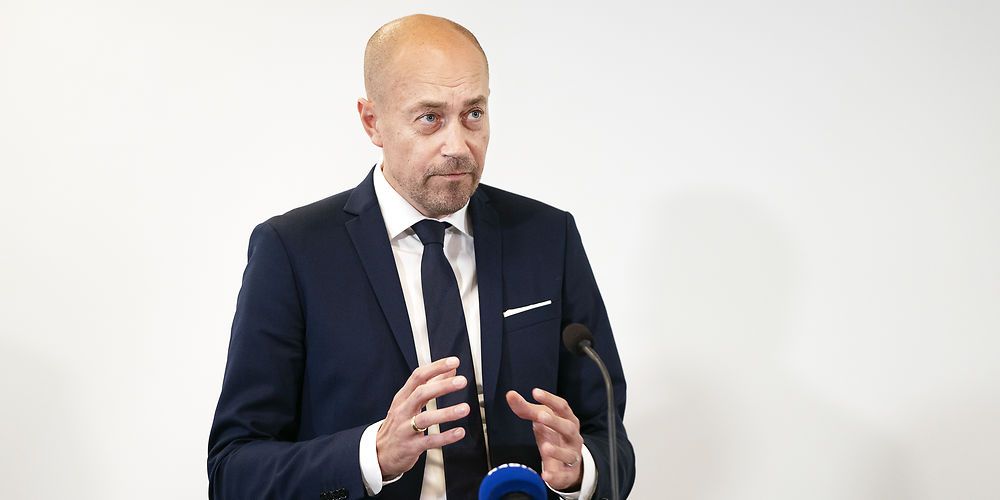 "Der er ikke afsat penge til driften," oplyste sundhedsminister Magnus Heunicke (S) om de kommende nærhospitaler, da han her onsdag præsenterede regeringens sundhedsudspil.