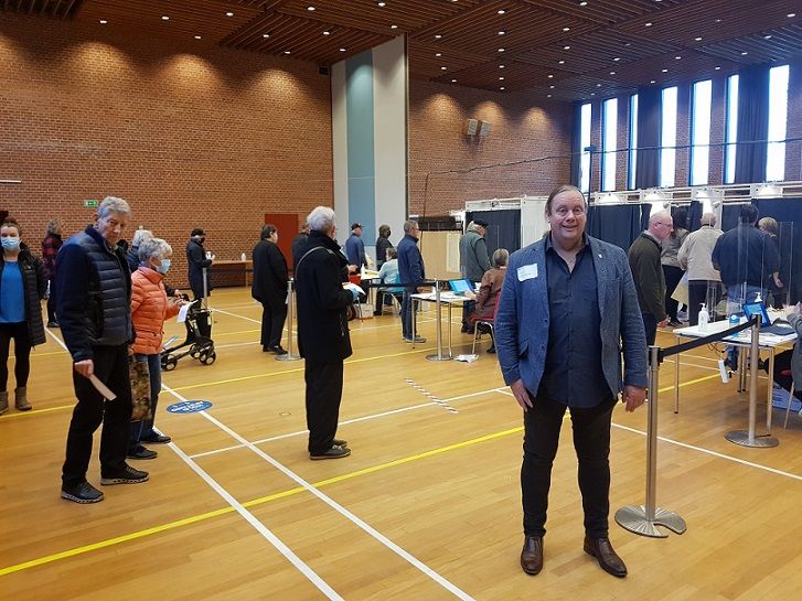 Jannik Haulik Jørgensen, valgformand i Halsnæs Kommune.