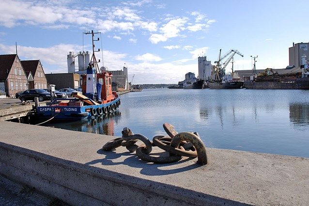 Kolding Havn - her indehavnen - er blandt modtagere af støtte til grøn omstilling. For Kolding Havn gælder det et projekt med intelligent landstrøm, som støttes med 7,2 mio. kr.