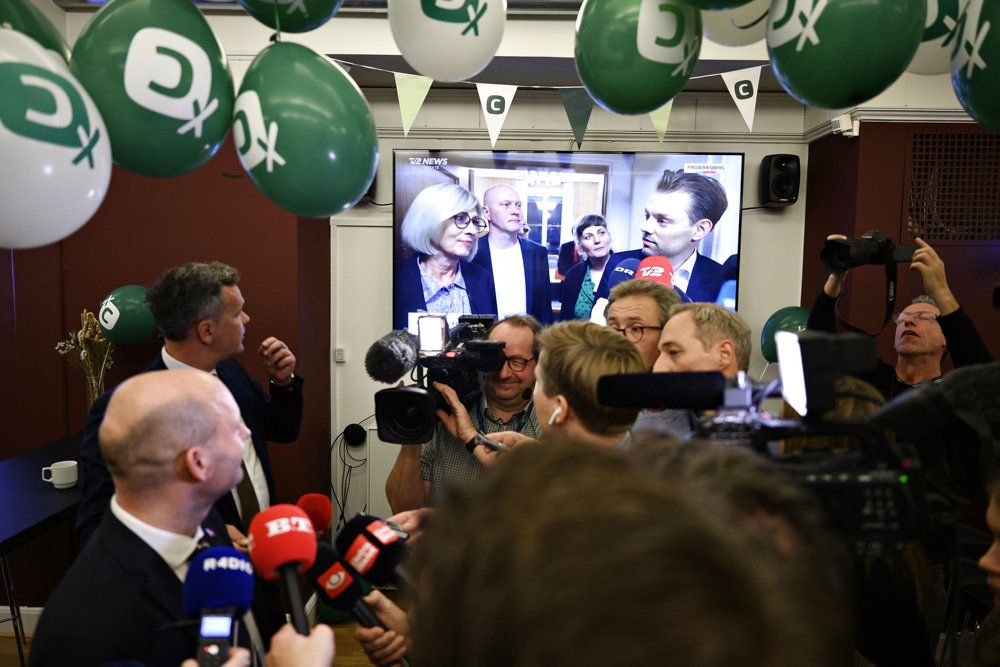 K-formand Søren Pape Poulsen holder øje med udviklingen på Frederiksberg.
