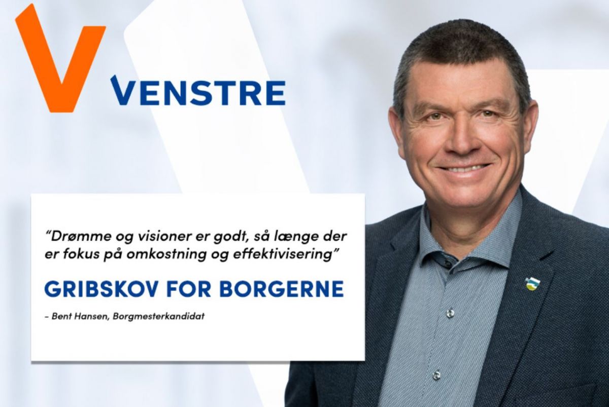 Bent Hansen (V) står lige nu til at blive borgmester i Gribskov Kommune. Men der er højlydte, lokale protester over konstitueringen.