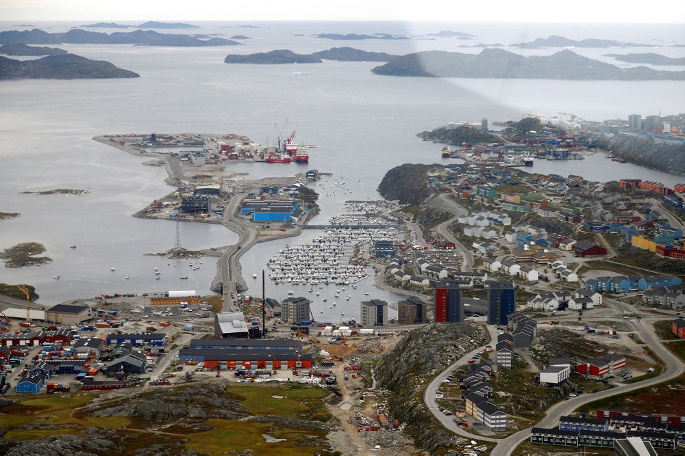 Nuuk har været ramt af strømnedbrud. (Arkivfoto.)