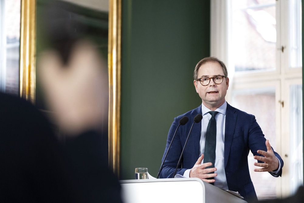 Finansminister Nicolai Wammen (S) kunne lørdag præsentere en delaftale til finansloven for 2022 på det grønne område. (Arkivfoto)