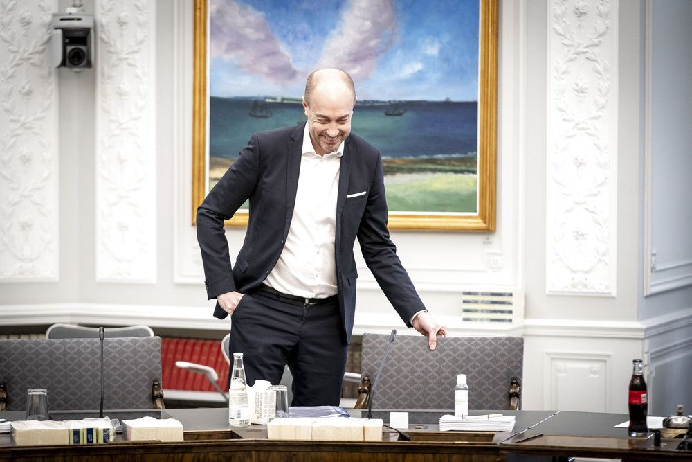 Sundhedsminister Magnus Heunicke (S) under åbent samråd i Folketingets Sundhedsudvalg.