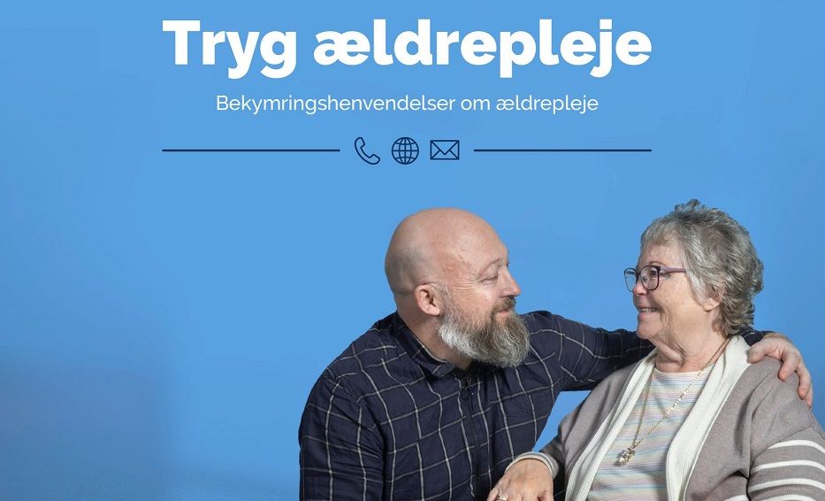 Tryghed for den ældre og de pårørende er centralt i Styrelsen for Patientsikkerheds nye kampagne.