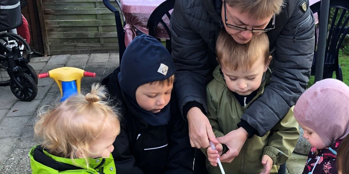 Dagplejere og flere andre faggrupper i Odense får nu tips og undervisning i at gøre børn nysgerrige på naturen, teknologi og science.