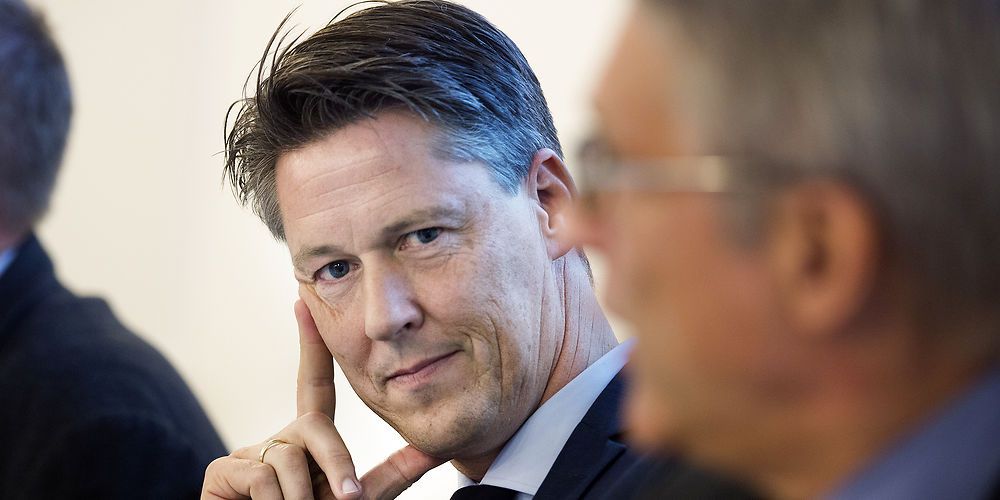 Professor i økonomi, Michael Svarer, stod som formand for ekspertgruppen for grøn skattereform i spidsen, da gruppen i dag, tirsdag præsenterede sine forslag til en højere CO2-afgift.