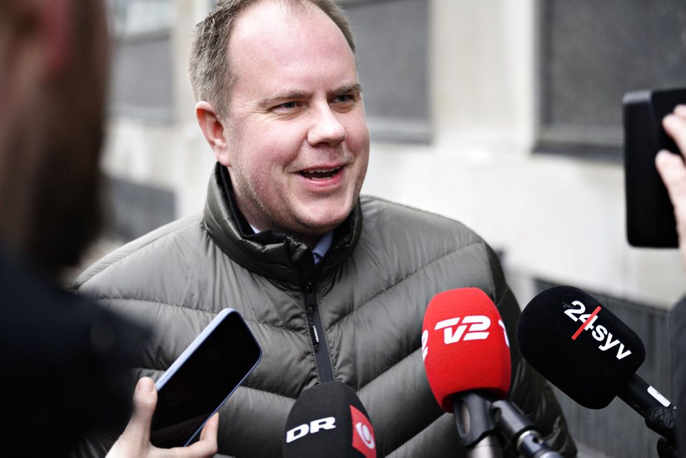 Martin Henriksen vil ikke bekræfte, at han har indsendt en ansøgning om et nyt partinavn til Indenrigsministeriet. (Arkivfoto)
