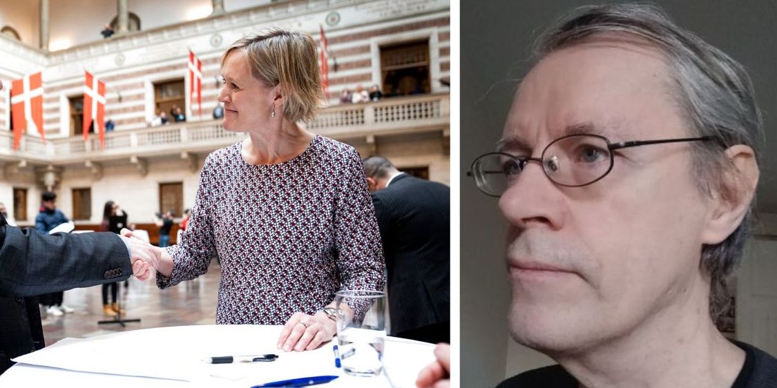 Borgmester Cecilia Lonning-Skovgaard gav mange håndtryk ved ceremoni i forrige uge på Københavns Rådhus. Men hun fik ikke lov at give et officielt et til ireren Billy O'Shea.