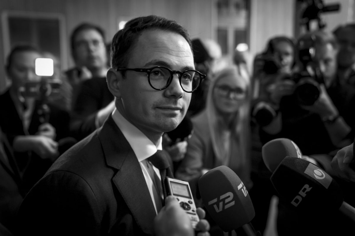 Simon Aggesen på valgnatten den 16 november, hvor han tabte borgmesterposten på Frederiksberg. (Arkivfoto)