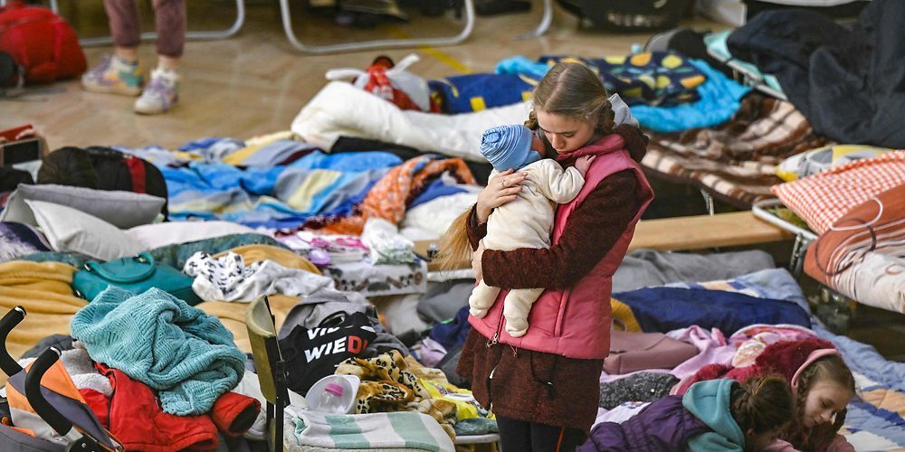 Flygtninge fra Ukraine lever under kaotiske forhold, og derfor forventes det at der vil komme et stort tocifret antal tusinde til Danmark.