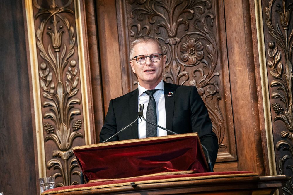 Udviklingsminister Flemming Møller Mortensen (S) kalder det i en kommentar for "nødvendigt" at bruge udviklingsbistand til at betale for ukrainske flygtninge. (Arkivfoto).