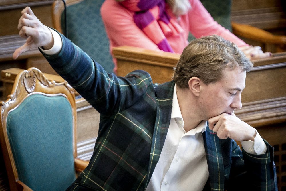 Morten Messerschmidt (DF) er igen under beskydning fra egne rækker. (Arkivfoto).