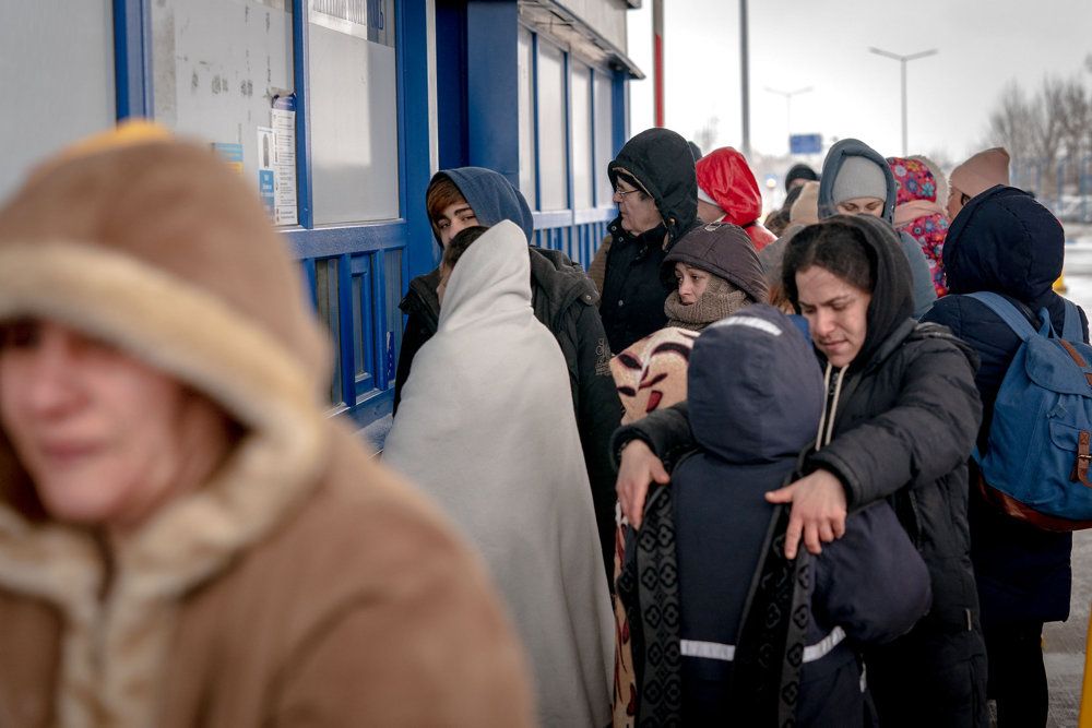 To af landets største formidlere af tolke melder om stigende efterspørgsel efter ukrainske tolke. Det sker i kølvandet på Ruslands invasion af Ukraine, der har sendt millioner af ukrainere på flugt. (Arkivfoto).